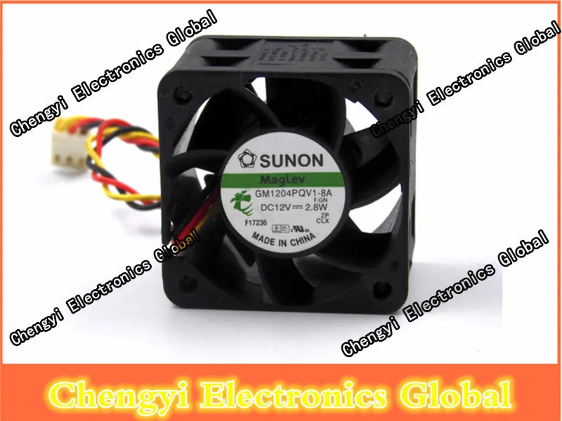 

Sunon Maglev GM1204PQV1-8A 12V 2.8W 3pin Sensor Hi Speed Case Server Fan