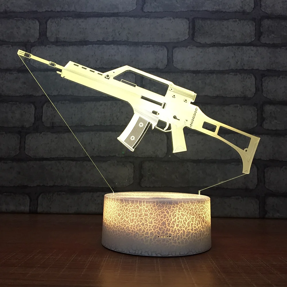 

Intelligent Creative Product Bedside Table Lamp Bedroom Decoration 3d Night Light Christmas decorations gift for baby room light
