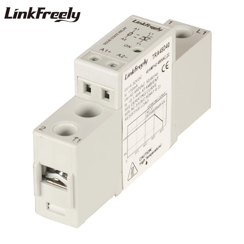 rele de estado solido monofasico tra48d40 10 unidades modulo de rele ssr de tensao eletrica v 12v 24v 32v dc na saida v ac 01