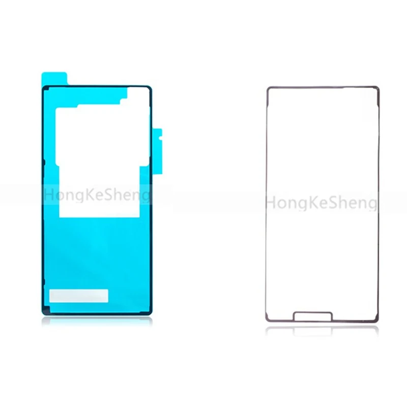 10 PCS OME  Back Cover Sticker+ LCD Supporting Frame Sticker for Sony Xperia Z3 Black L55T/U SOL26 D6653 D6633 D6603 D6683