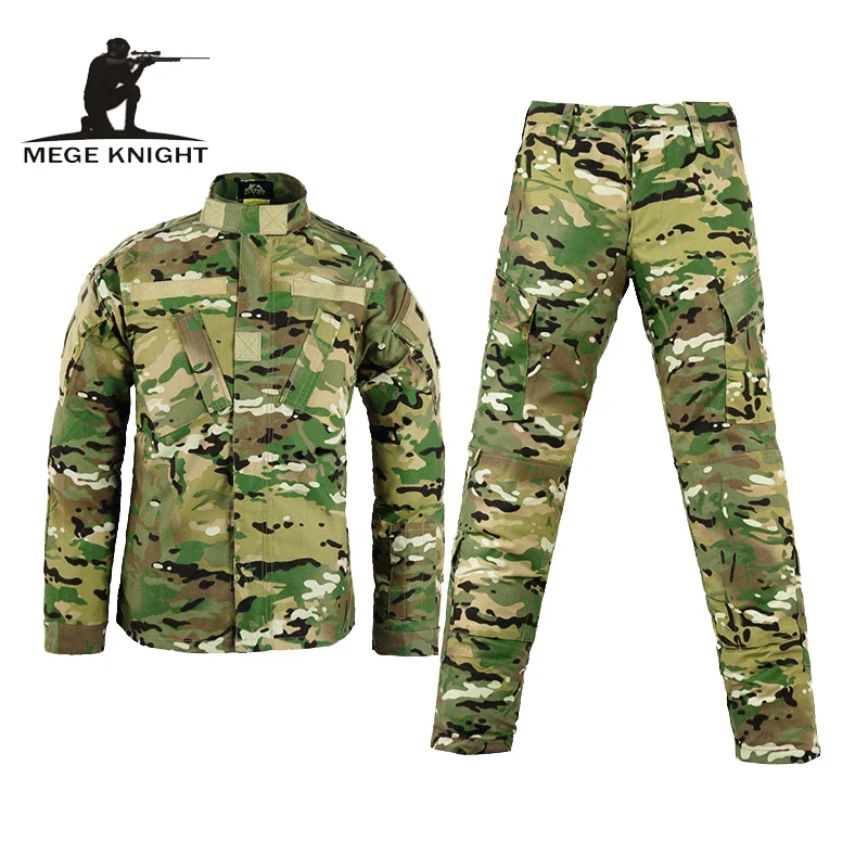 Tactische Cargobroek Uniform Waterdichte Camouflage Tactische Bdu Uniform Us Heren Kleding Set