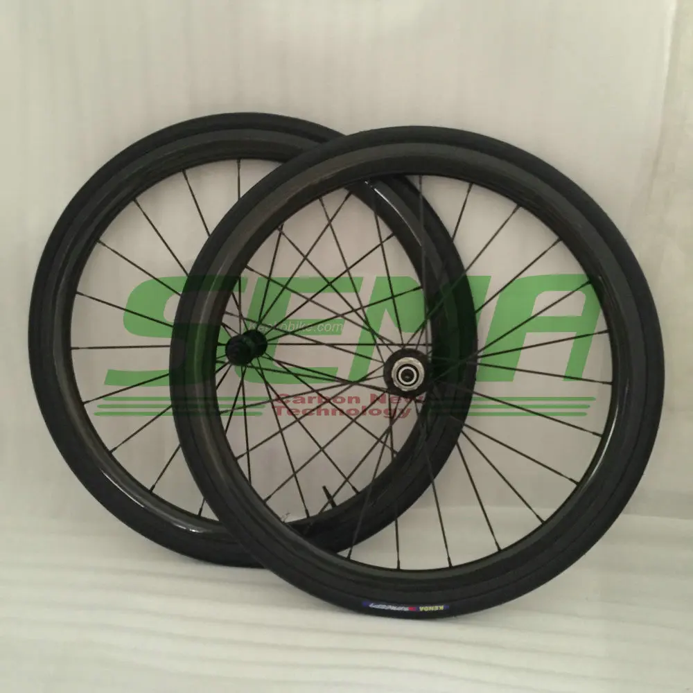 Chrismas Promotion SEMA 24 inch 520 35mm Depth Carbon Wheelset With  Powerway R13 Hub For BMX Race And Road Bicycles