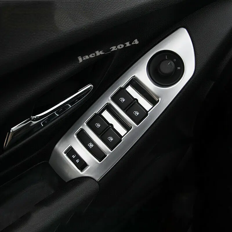 Stainless Interior Door Armrest Decorative Cover Trim 4pcs/set Fit for Chevrolet TRAX 2014 2015 2016 2017