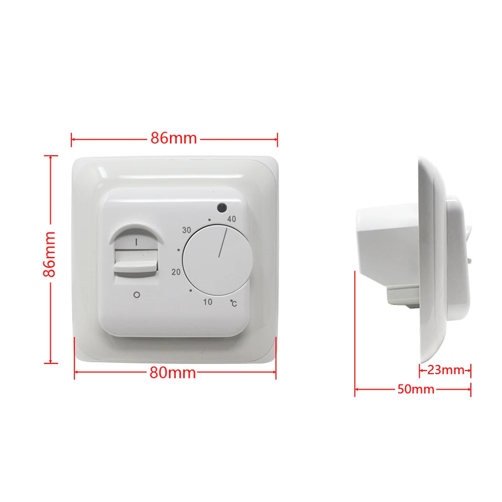 Thermoregulator For Warm Floor Electronic Heating Thermostat Temperature Controller 16A 5~40C Room Thermostat  230V AC MST 1