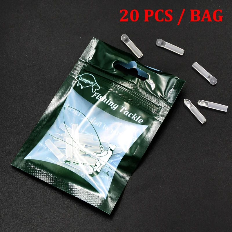 20PCS Float Adaptors Quick Change Waggler Float Carp Fishing Terminal Tackle Accessories Pesca