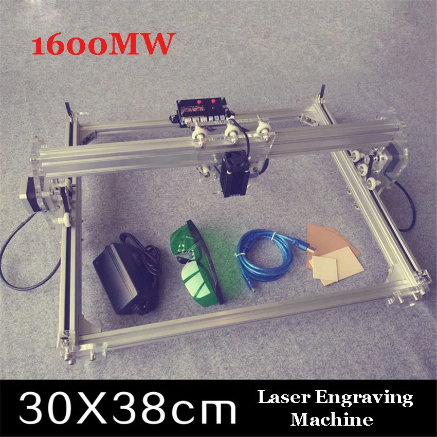 

1PC 1600MW DIY laser engraving machine,1.6W laser engrave machine,diy laser engrave machine