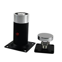 Fire Doors Electromagnetic Door Suction 60kg 120lbs Magnetic Suction Electromagnetic Lock Floor-mounted Door Holder for Safety