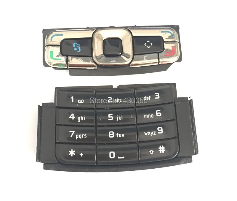 Black Y new housing main function buttons,navigation buttons,keyboards,keypads for Nokia N95 8GB,Free shipping