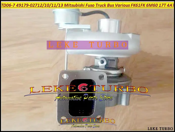 ww TD06-7 49179-02712 49179-02710 ME304598 ME445047 Turbo For Mitsubishi Fuso Truck Bus Various FK61FK FM65F 6M60 17T 4AT 278HP