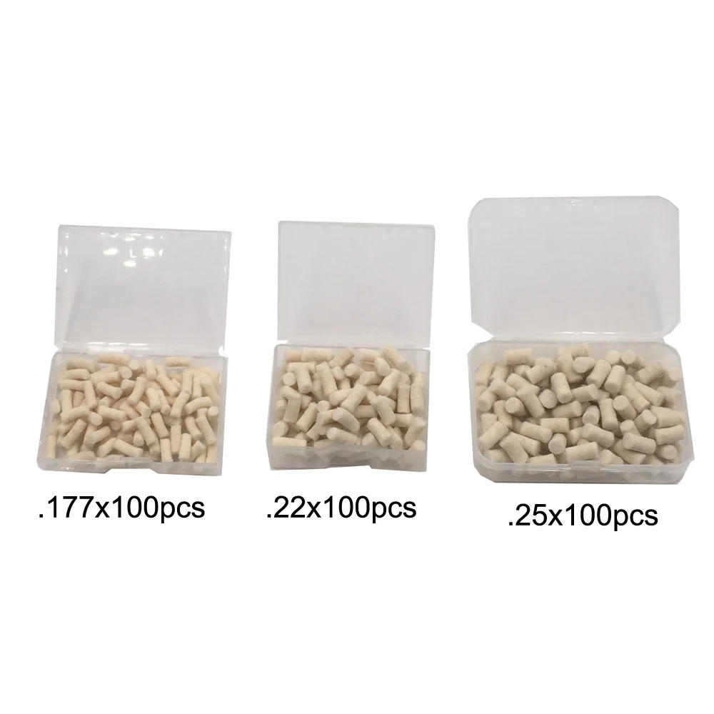 

100 or 200 pcs/ pack Air gun inner tube/ inner wall cleaning cotton bullet cleaning cotton pellets