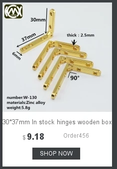 32 Stück 30*30*6mm Kimxin Hochwertige Handgefertigte Holzscharniere aus Zinklegierung für Schmuckboxen, Sammlerstücke, Stifteboxen und Geschenkboxen – Detail 9
