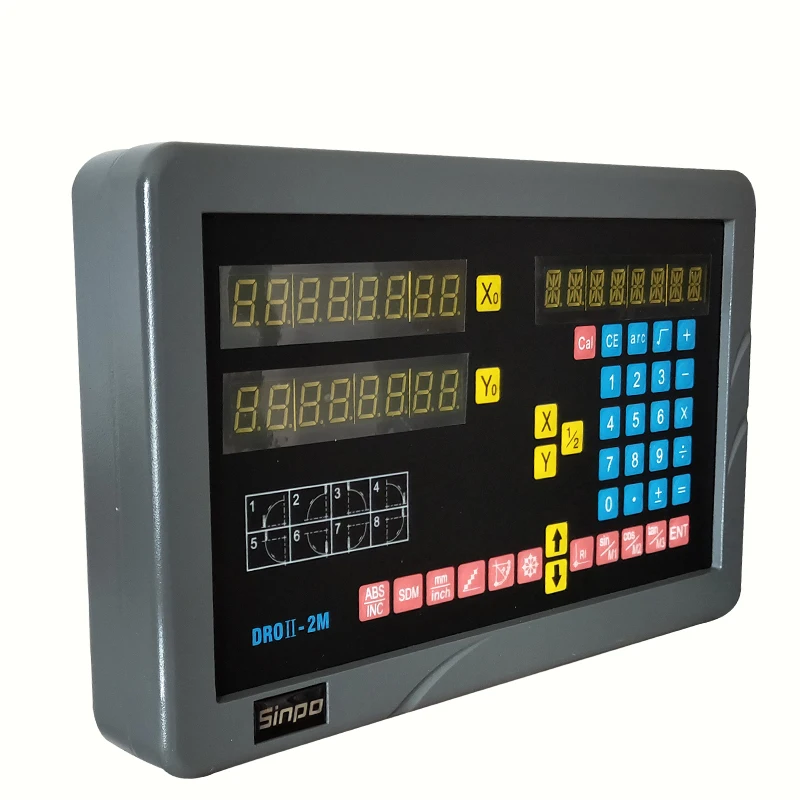 SINPO DRO Display by Multi-Function Linear Scale Encoder Grating Rule Digital Display Instrument for Milling Lathe Grinding