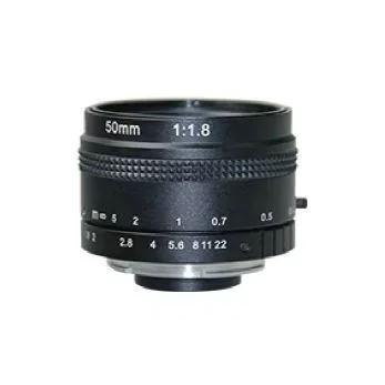 

5.0 Mega Pixel F-Mount 50mm Fixed Focal Length 43mm Format F1.8 manual Iris Line Scan Lens Mainly used in color sorting mechine