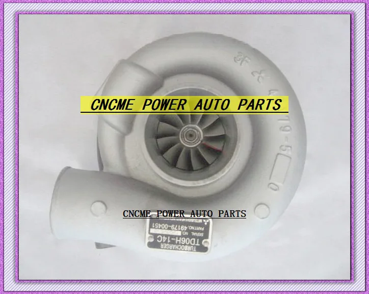 

TURBO TD06H-14C 49179-00451 49179 00451 49179 00450 49179-00450 5I5015 For Caterpillar CAT E200B Excavator Earth Moving S6KT
