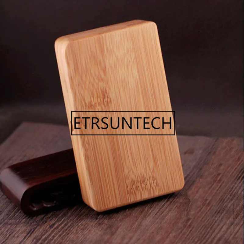 

10pcs Handmade Fine Smoke 20 Magnets Flip Over Thin Bamboo Wood Box Gifts Cigarette Cases Smoking Accessories