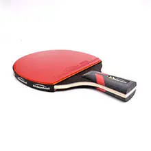 Ping Pong Racket Carbon Blade Double Pimple #5
