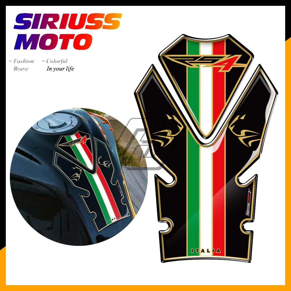 

3D Gel Motorcycle Tank Pad Protector Decals Sticker Case for Aprilia RS4 125 / 50 2011 2012 2013 Tankpad