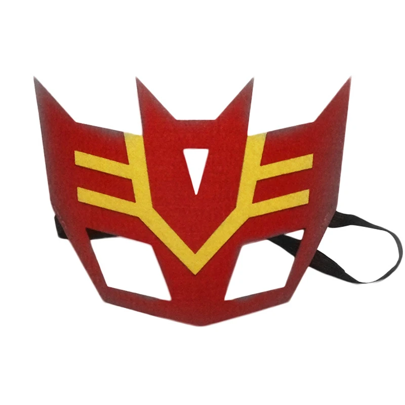 Super Hero Transformer Themed Party Felt Masks Kids Children Boy Birthday Party Decorations Dress up Costume Mask Favor Gifts