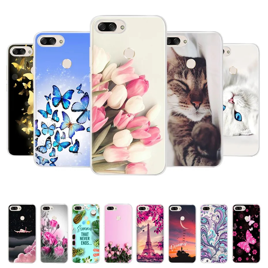 Phone Case For Asus Zenfone Max Plus M1 Case TPU Soft Silicone Back Cover For Asus Zenfone Max Plus M1 ZB570TL ZB 570TL X018D