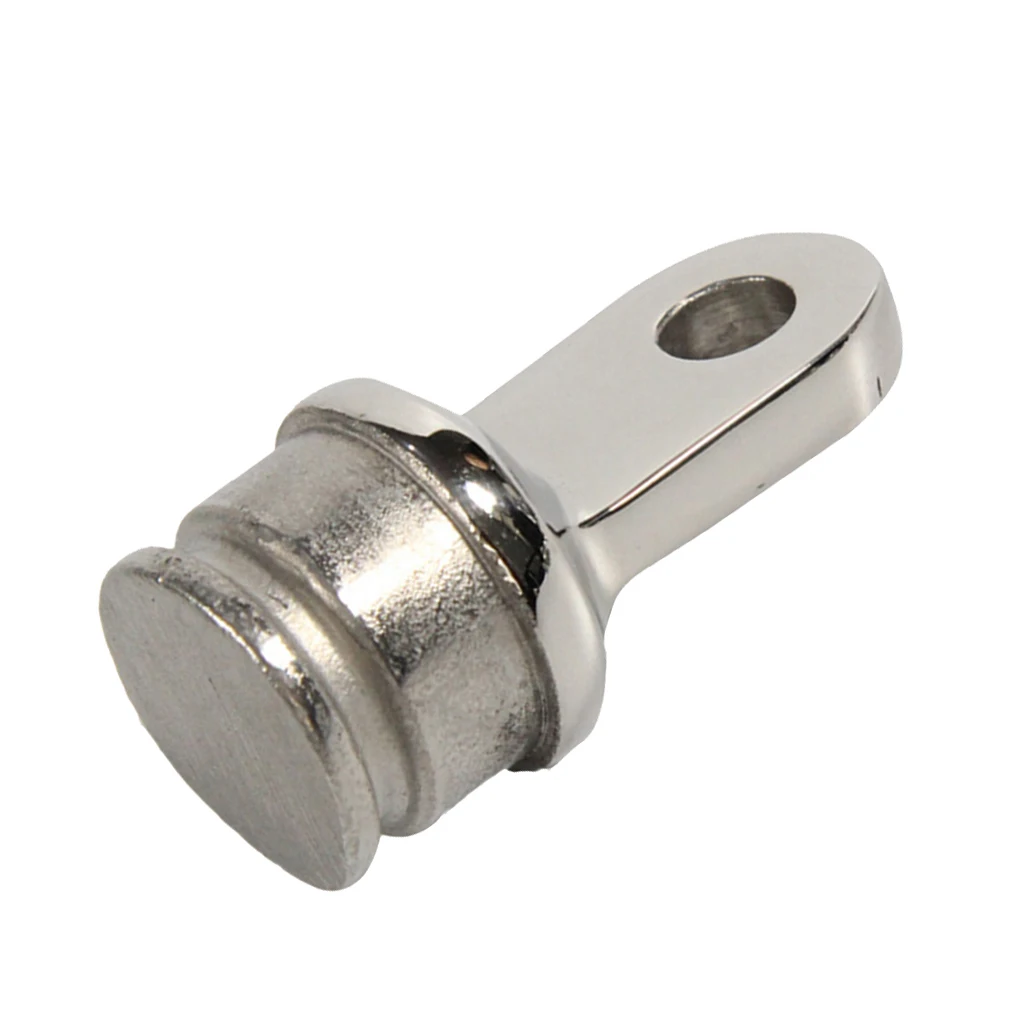 316 Marine-Grade Stainless Steel Inside Eye End for Bimini Top 1 inch Round Tube Strong corrosion resistance and durable