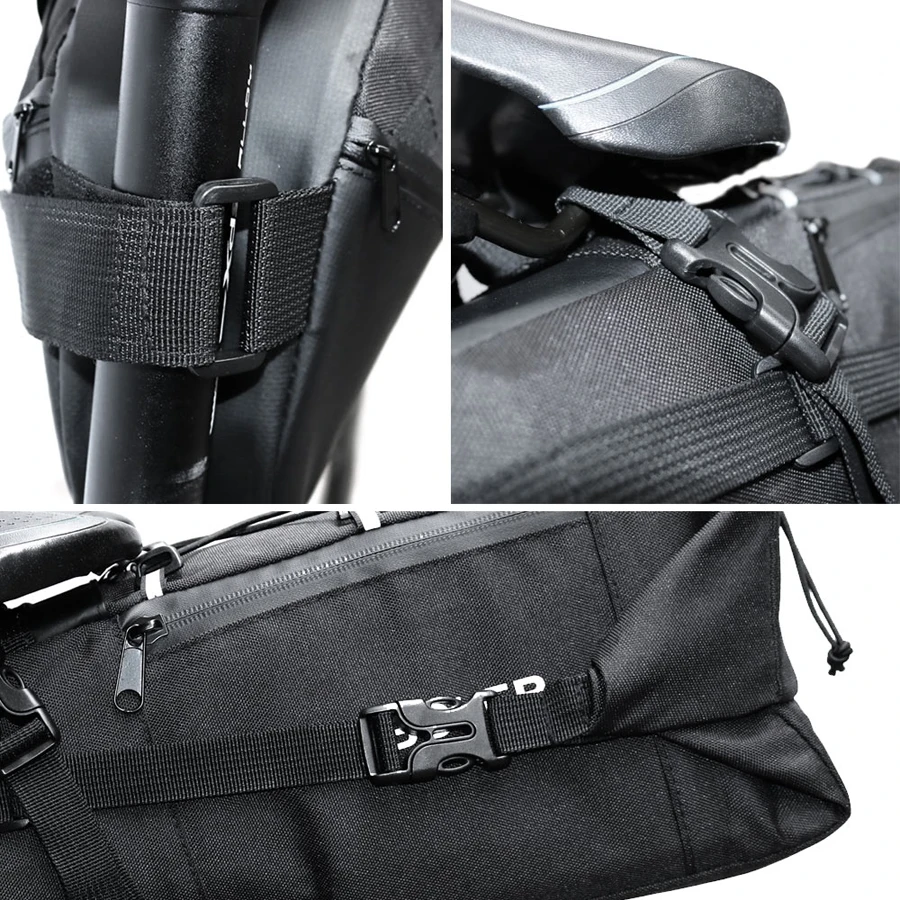 NEWBOLER 2020 Bike Bag Bicycle Saddle Tail Seat Waterproof Storage Bags Cycling Rear Pack Panniers Accessories 10L Max