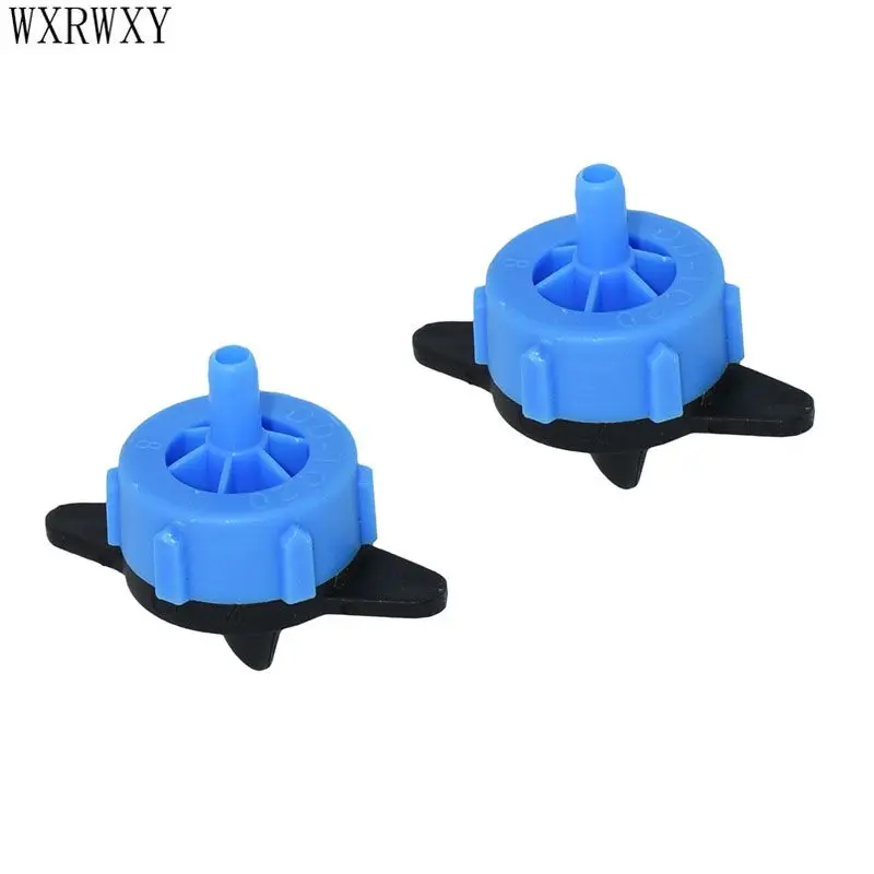 Drip irrigation 8L dripper Water debit drip arrow 4 way cross adapter Water Greenhouse 1/4 barbed connector 100 pcs