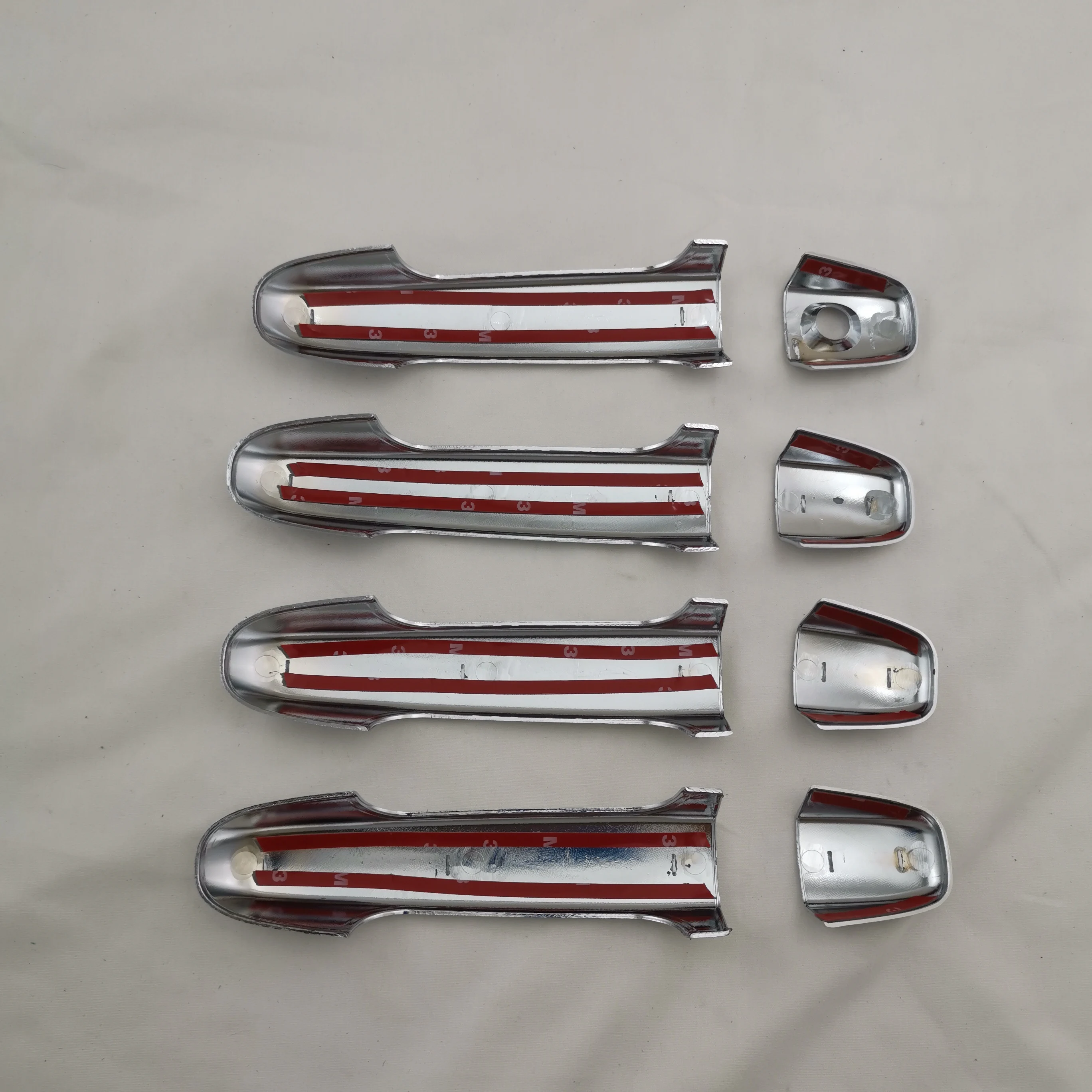 The high quality 8pcs Chrome plated Door Handle Cover Auto For Toyota Camry 2012 2013 2014 2015  Car Trim