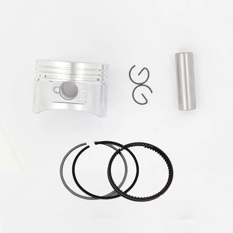 Motorcycle 52.4 mm Piston 13 mm Pin Ring Set For WS110 JD110 LF110 LF110-02 110cc Horizontal Engine Spare Parts