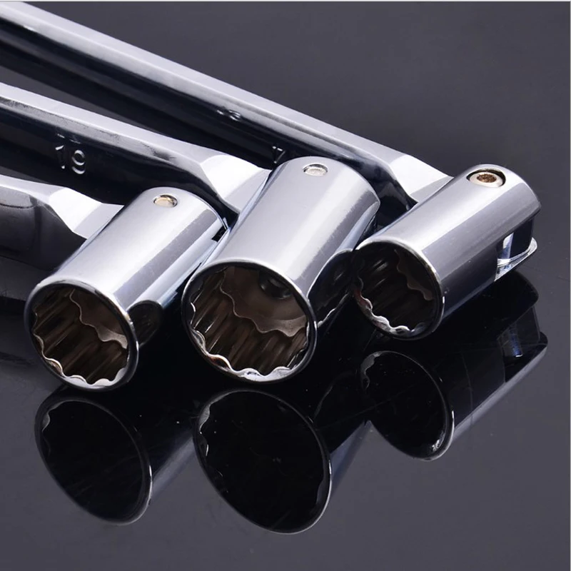 8-22mm Activities 12 point PT metric Socket Wrench Set Flexible Open End Wrenches Auto Repair Tools Torque Wrench Spanner