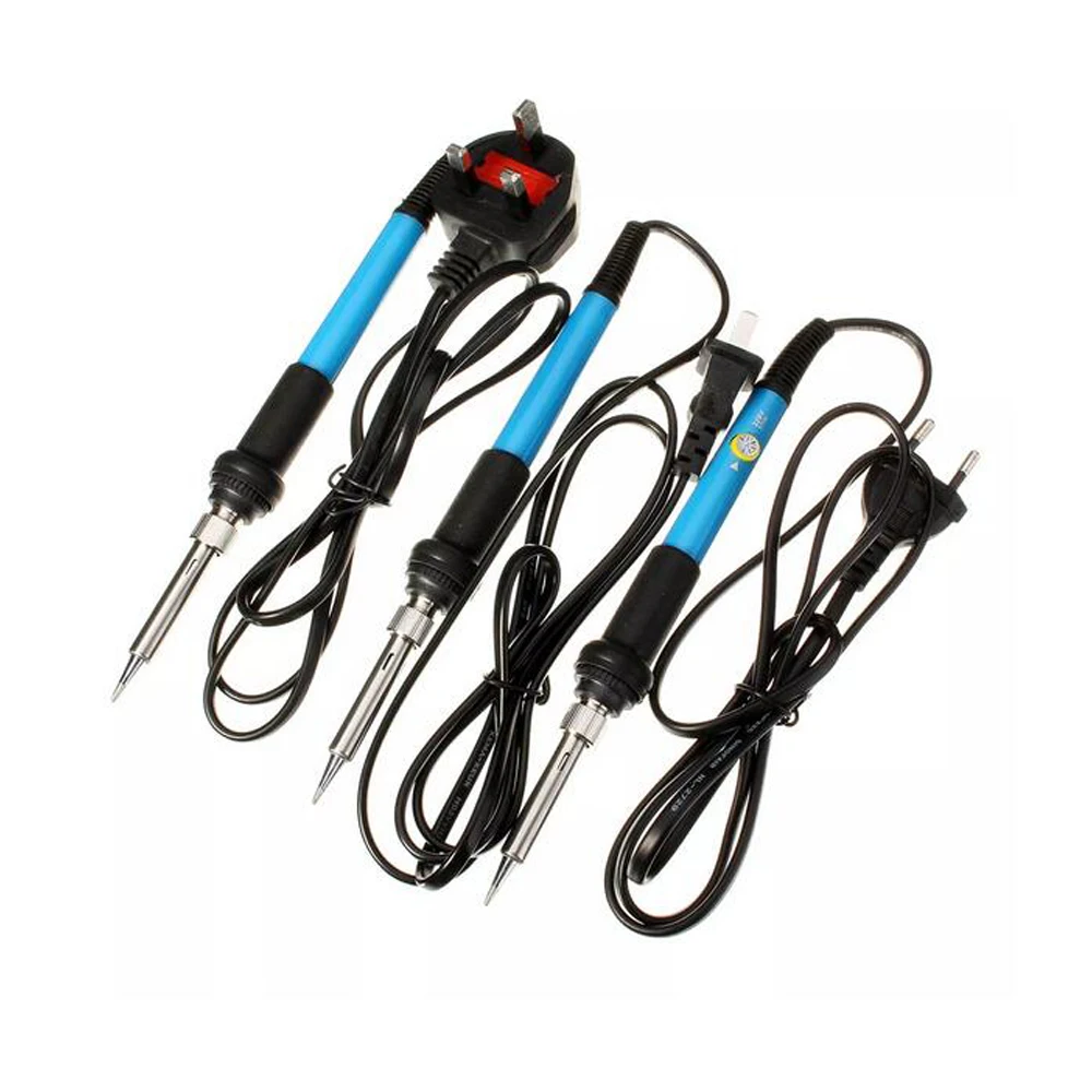 Saldatori elettrici da 60W saldatore a matita termica con Mini manico in ferro elettrico regolabile in temperatura