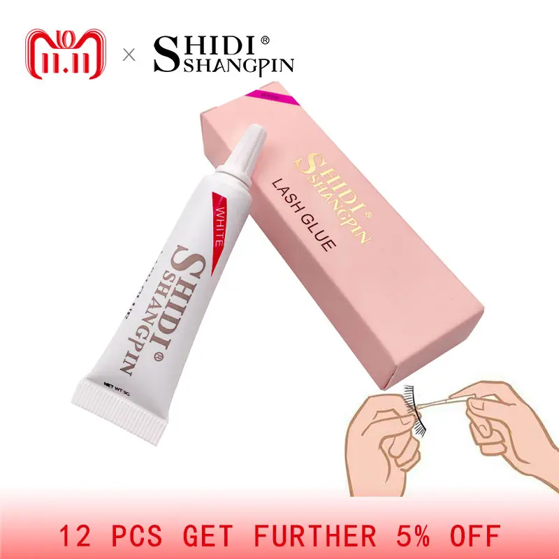 SHIDISHANGPIN 9G glue for eyelash cosmetic tools glues sticker black clear 1 pcs eyelash glue lash glues makeup accessories
