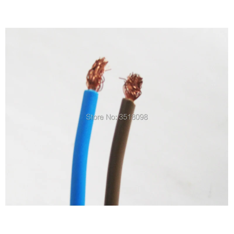 Cavo 2X0.75 metro quadrato PVC Un'europa a due pin di lunghezza 2 M