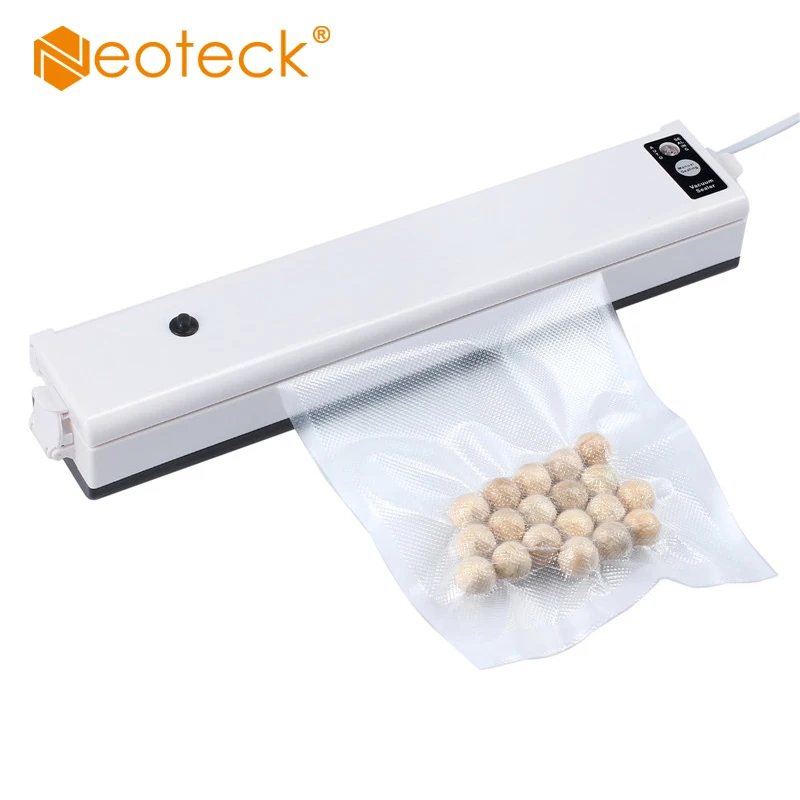 Neoteck Vacuum Sealer Machine With 20Pcs Sealer Bags Food Preservation vacuum sealing Bag Packing Tools Kitchen Fresh Protector