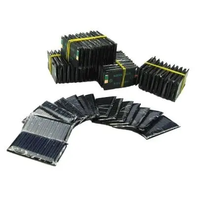 5 шт. Солнечная панель 5 В 30 мА Полікристаллическая солнечная панель для солнечного света «сделай сам» Солнечная игрушка Солнечное зарядное устройство. Бесплатная доставка