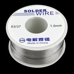 63/37 Solder Wire Solder FLUX 2.0%45 FT Tin-50g Tin Wire Melted Rosin Core Coil -M25 Solder For Soldering