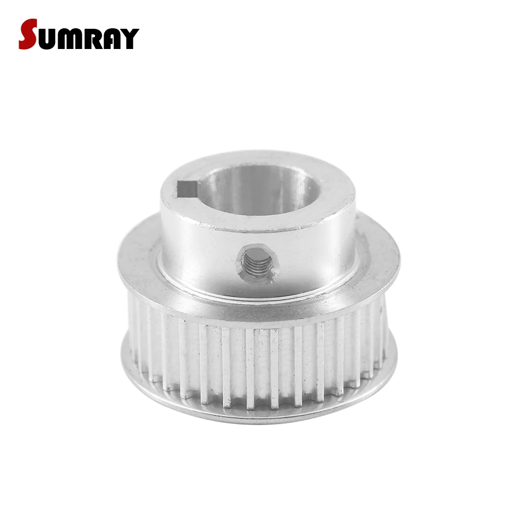 

Keyway Transmission Pulley 3M 30T 8/10/12/12.7/14/15/16mm Bore Keyway Diameter 3/4/5mm 11/16mm Width Tooth Belt Pulley