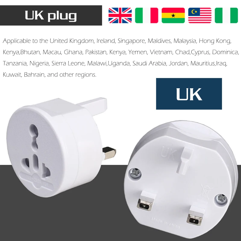 Universal Power Adapter Charger Worldwide Adaptor Travel Wall Electric Plugs EU UK US AU Sockets Converter For Mobile Phones