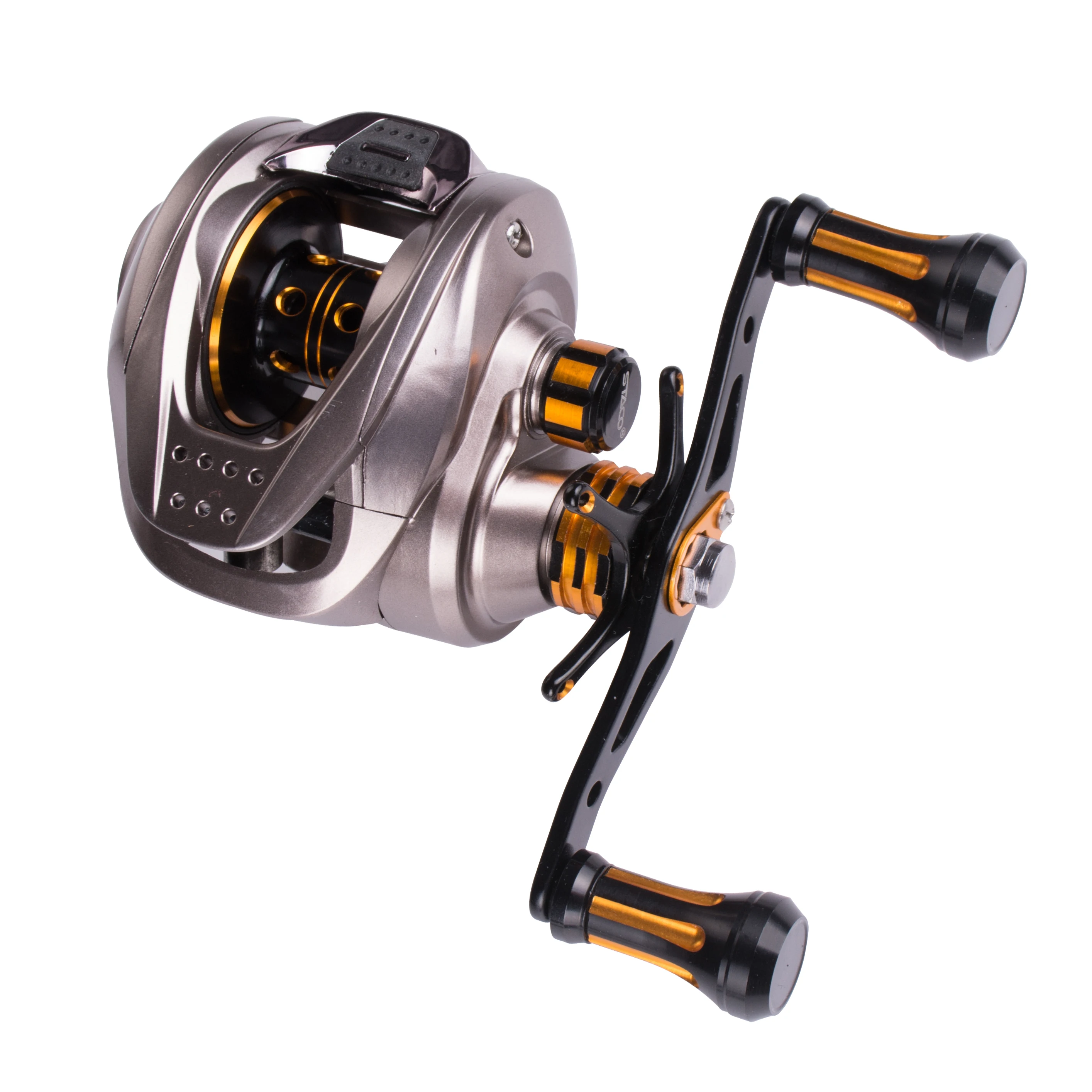 HiUmi Metal Body Amazing 18Lb Drag Power Baitcasting Reel 7.1:1 Saltwater Fishing Reel