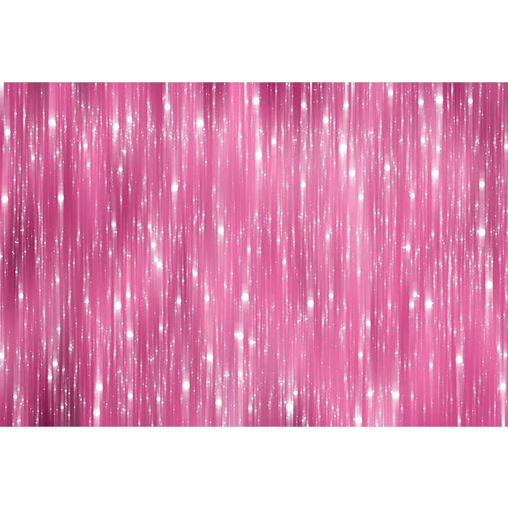 

Shimmer and Shine Party Themed Glitter Background Pink Color Printed Polka Dots Baby Girl Birthday Photography Prop Backdrops