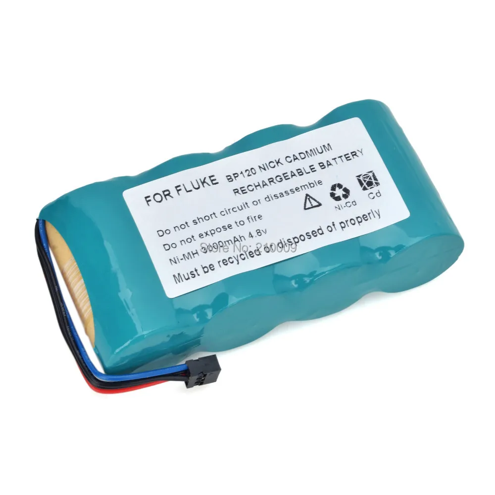 Replacement For ScopeMeters 123,43B,123,123S,BP120,BP123,BP123S Power Quality Analyze Battery