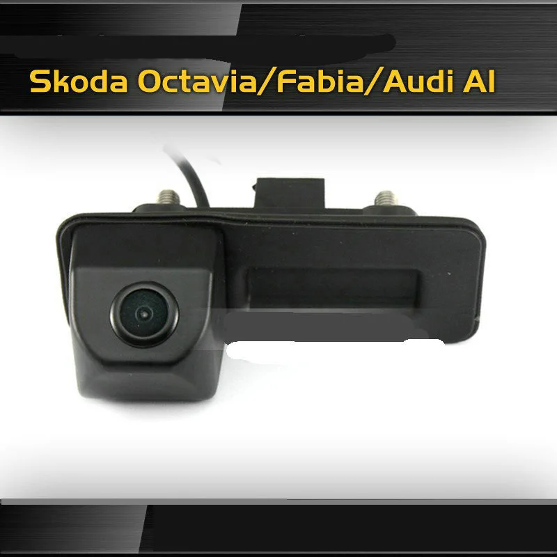 ANSHILONG HD Car Rear View CCD Night Vision Car Reverse Camera for Audi A1/ Skoda Fabia Free Shipping