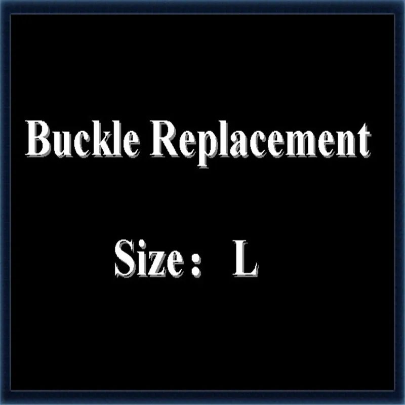 Please Pay the Difference in Price Black Buckle Replacement