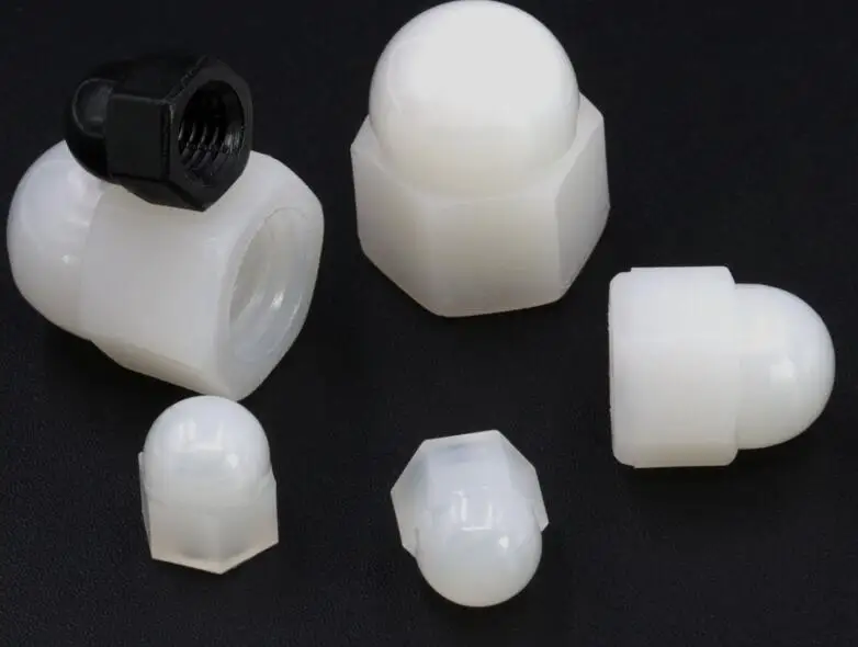 M3-M12 Nylon Cap Nut Plastic Cap Nut Plastic Nylon Nut White