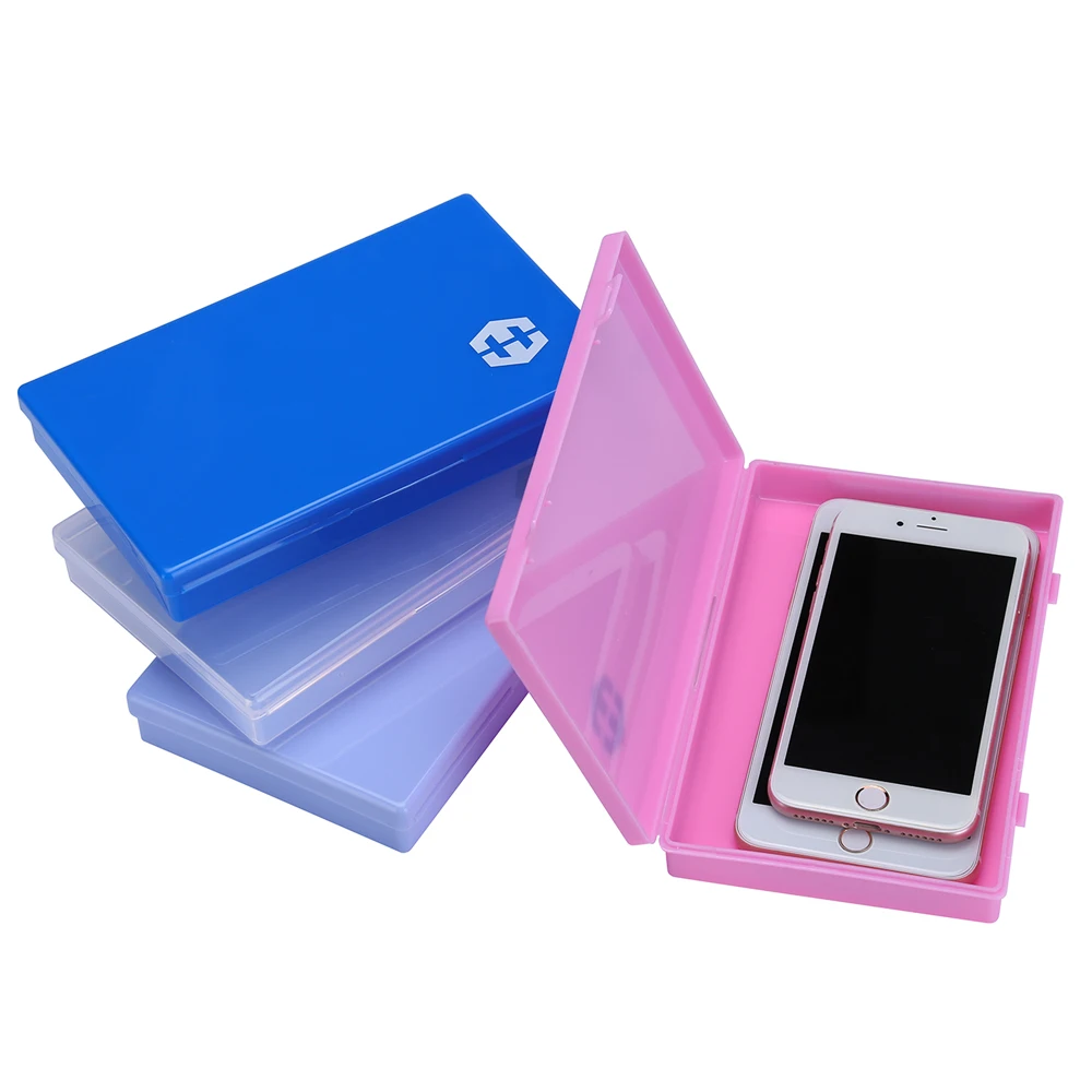 พลาสติกกล่องเครื่องมือสำหรับ iPhone Samsung Huawei ส่วนประกอบอิเล็กทรอนิกส์เครื่องมือกล่องโทรศัพท์ซ่อ...