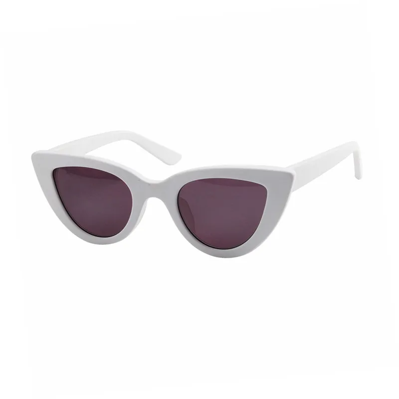 LONSY White Sexy CAT EYE Sunglasses Women Polarized High Quality 2026 Spring Summer Sun Glasses Female Oculos De Sol Feminino