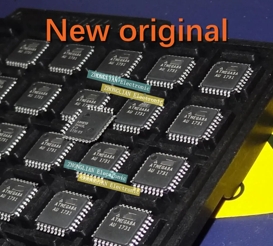 

Free Shipping 100 PCS ATMEGA8 MEGA8 ATMEGA8A-AU TQFP32 new original