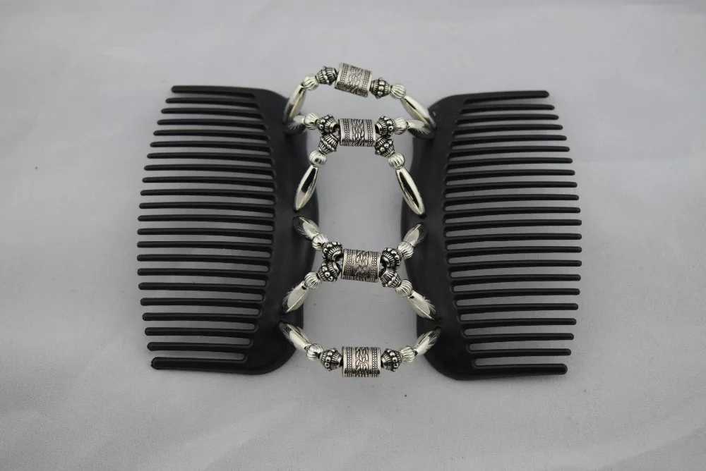 metal style vintage pattern Magic Hair Combs  double hair combs  hair accessories Free shipping