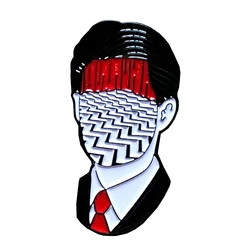 Twin Peaks Enamel Pin Badge