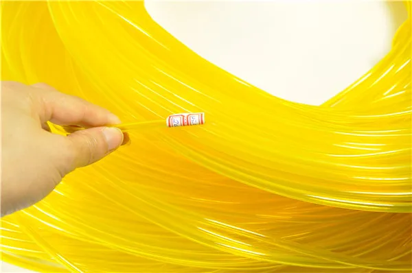 3.3 Feet (1 meter ) Fuel Line Hose For Gas Engine D5*d3.5mm-Yellow Color Fuel Pipe