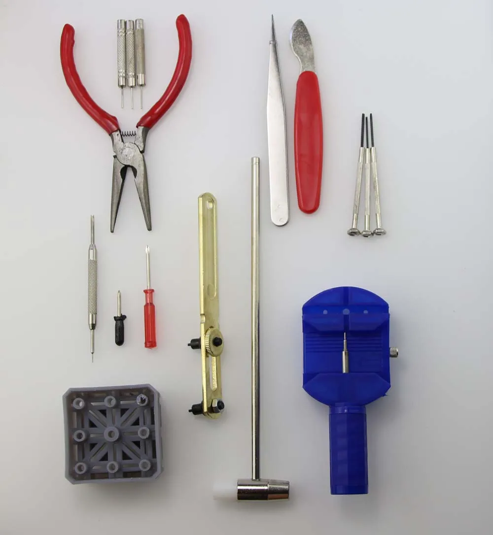 

ZLIMSN Watch Repair Tools Table Tool Screwdriver Vise Kits Opener Tool-Clock Watch Repair Kit Makeup Products Watchbands TL0001